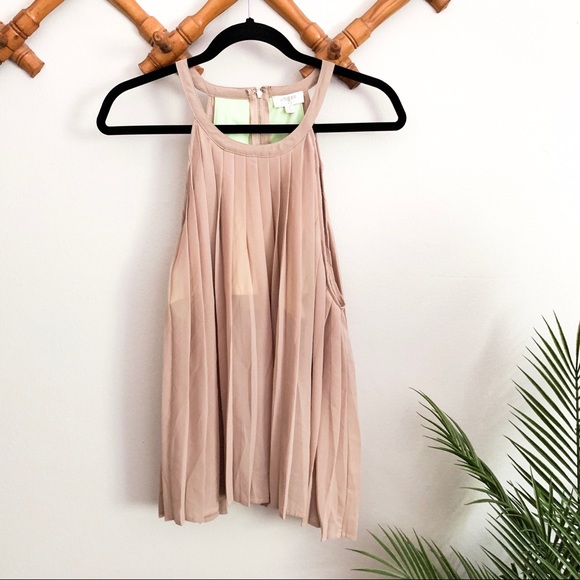 Umgee Tops - UmGee | Pleated Sleeveless Blouse